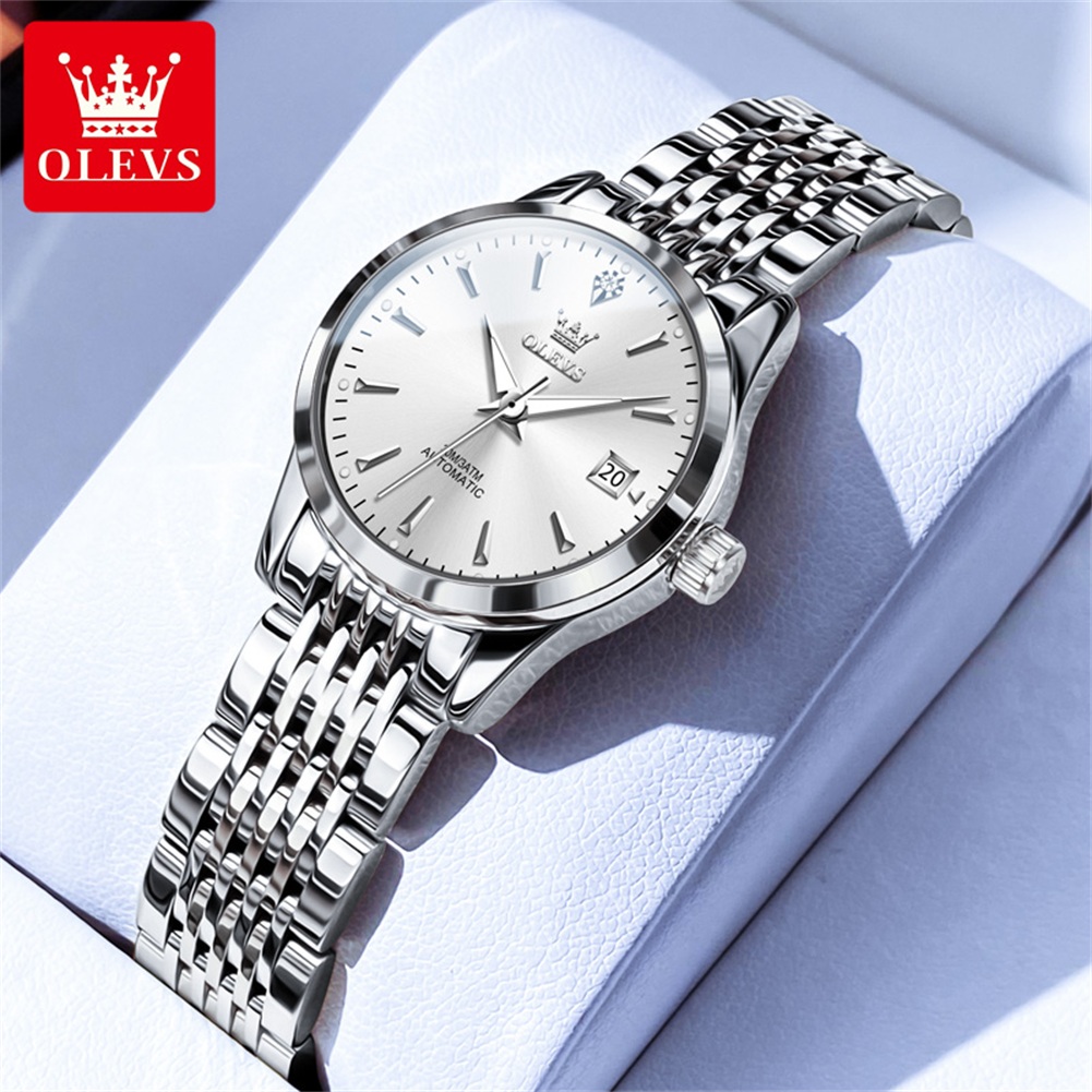 Watch Winder Compact - OLEVS 6635 Women's Mechanical Watch Simple