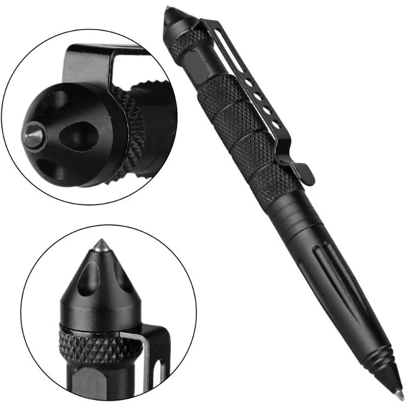 Pen Tactical Glass - Military Tactical Pen Emergency Glass Breaker