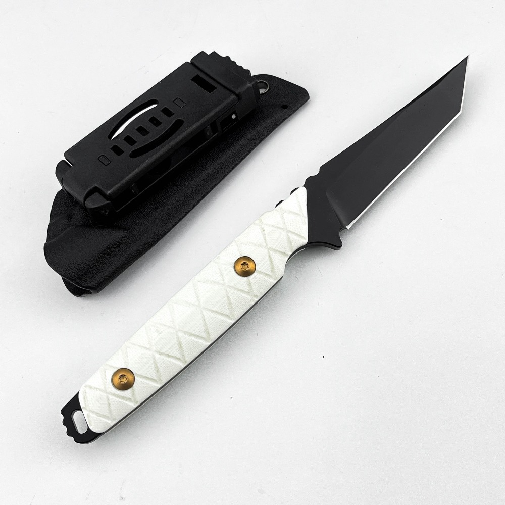 Edc Carry Fixed Blade Knife - New Fixed Blade Knife White G10