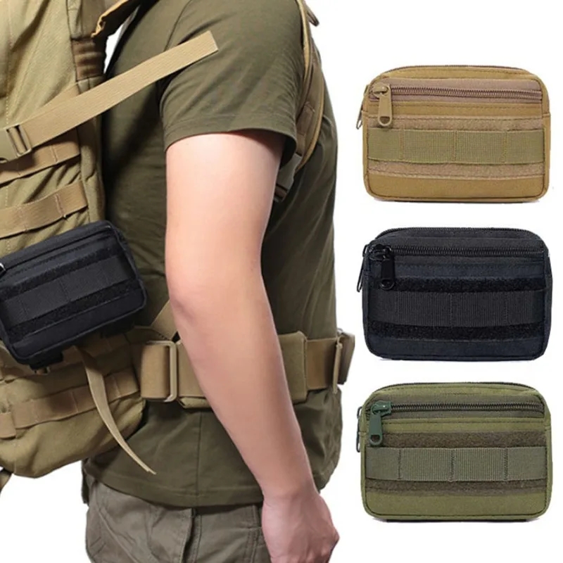 Edc Carry Belt - EDC Molle Waist Bag Tactical Pouch