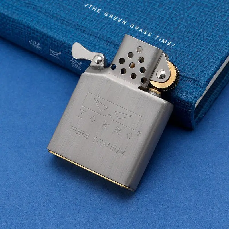Lighter Insert Zippo - ZORRO Second-generation Pure Titanium Lighter Movement,