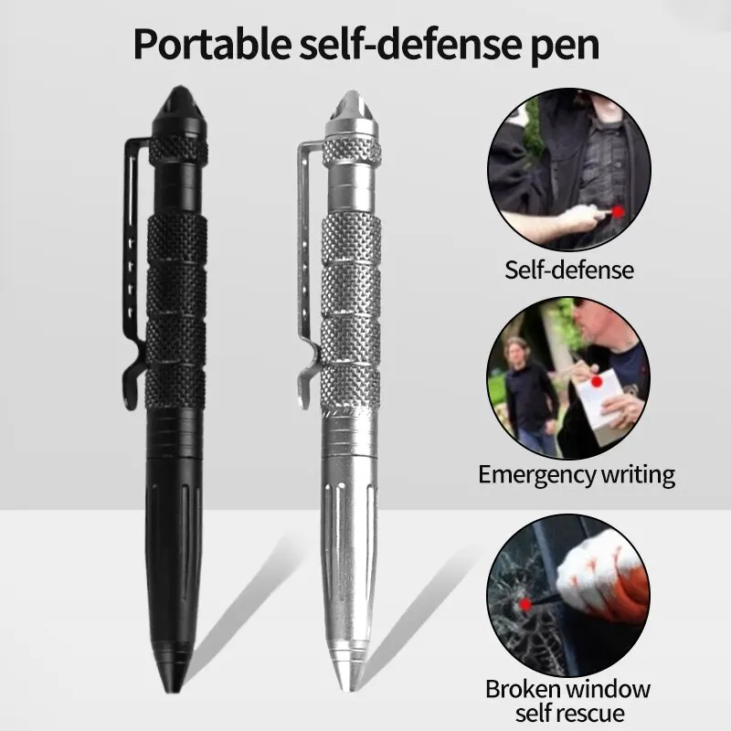 Pen Tactical Glass - Multifunctional Tactical Pen Self Defense Emergency