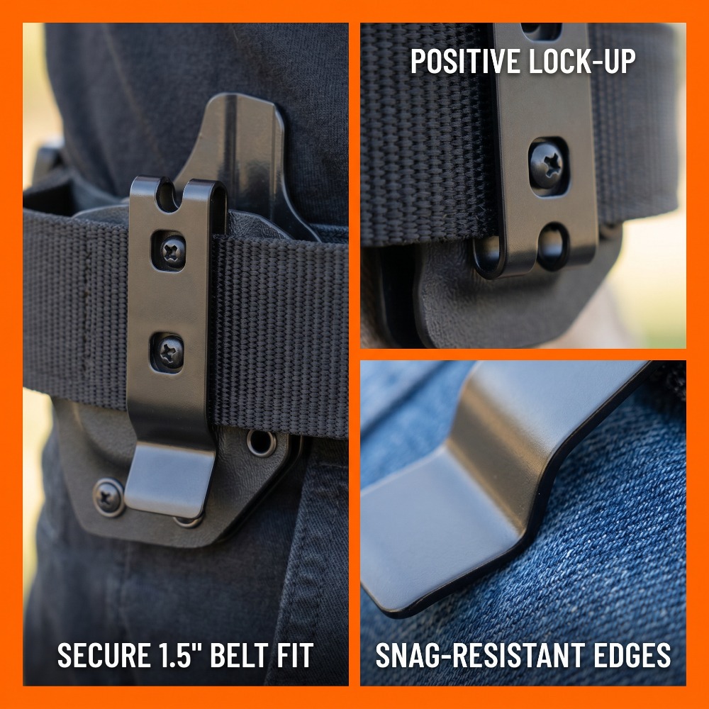 Edc Carry Accessories - Metal Pocket Clip Back Clip Replacement