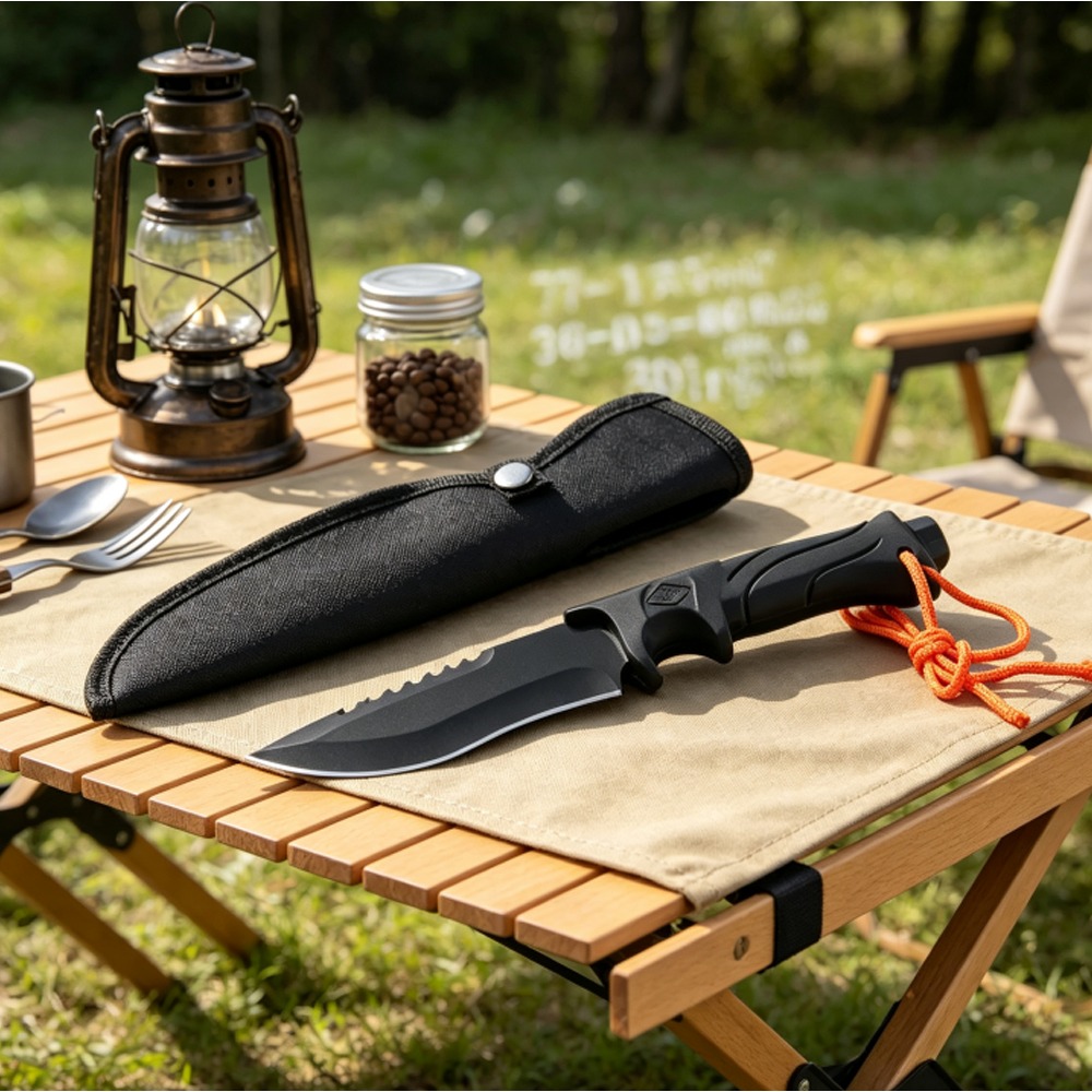 Multi-Purpose Camping Survival - Edc Carry Fixed Blade Knife recension och pris