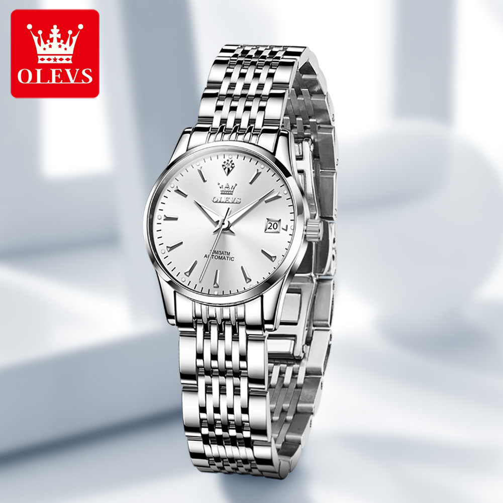 OLEVS 6635 Women's Mechanical  - Watch Winder Compact recension och pris