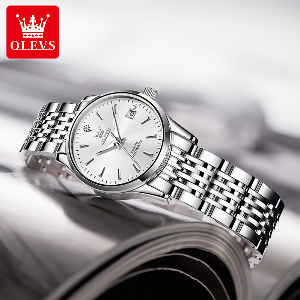 OLEVS 6635 Women's Mechanical  - Watch Winder Compact recension och pris