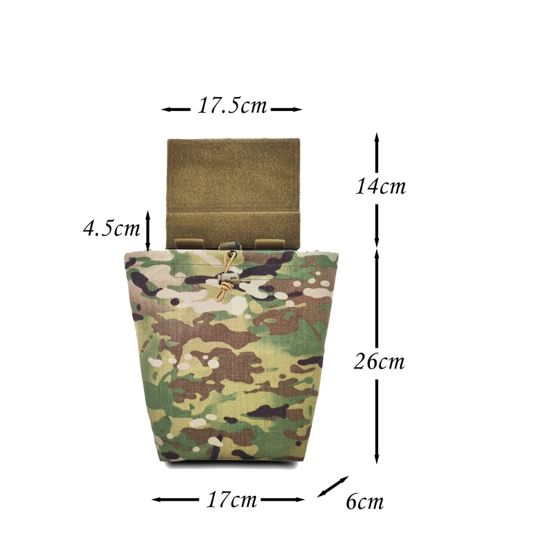 Tactical Foldable Pouch Airsof - Edc Carry Items recension och pris