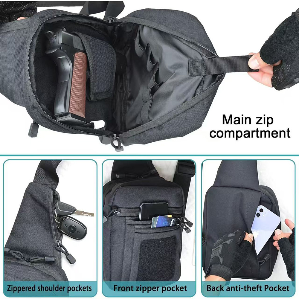 Bag for Men & Women - EDC Shou - Edc Concealed Carry Bag recension och pris