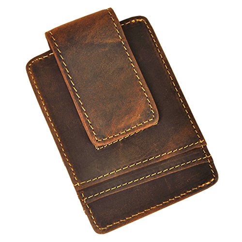 2020 Trend Real Leather Magnet - Money Clip Magnetic recension och pris