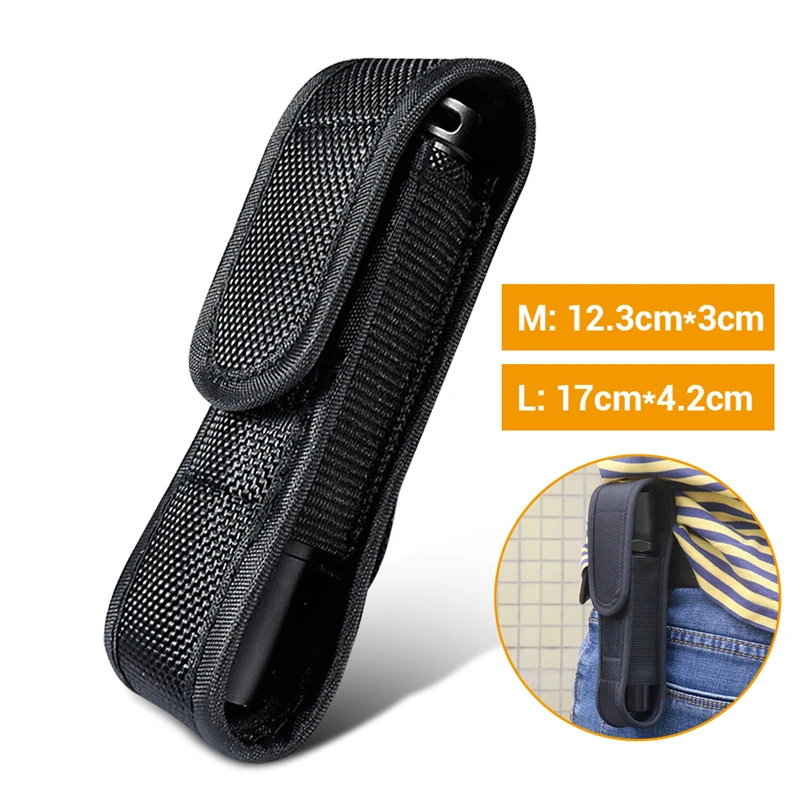 Tactical Molle Flashlight Pouc - Edc Carry Case recension och pris