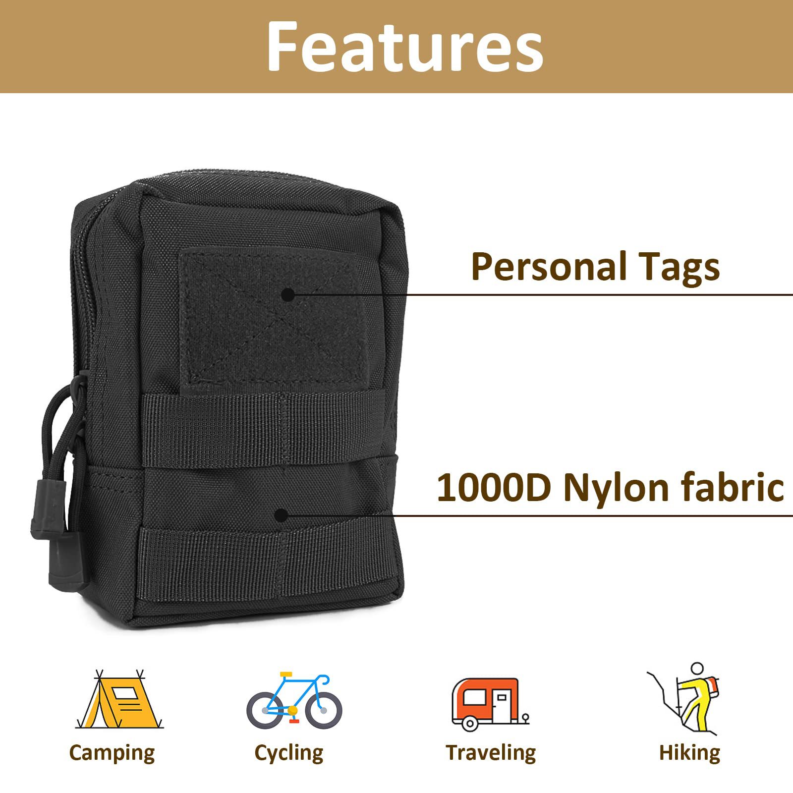 Tactical Molle Medical Accesso - Edc Carry Accessories recension och pris