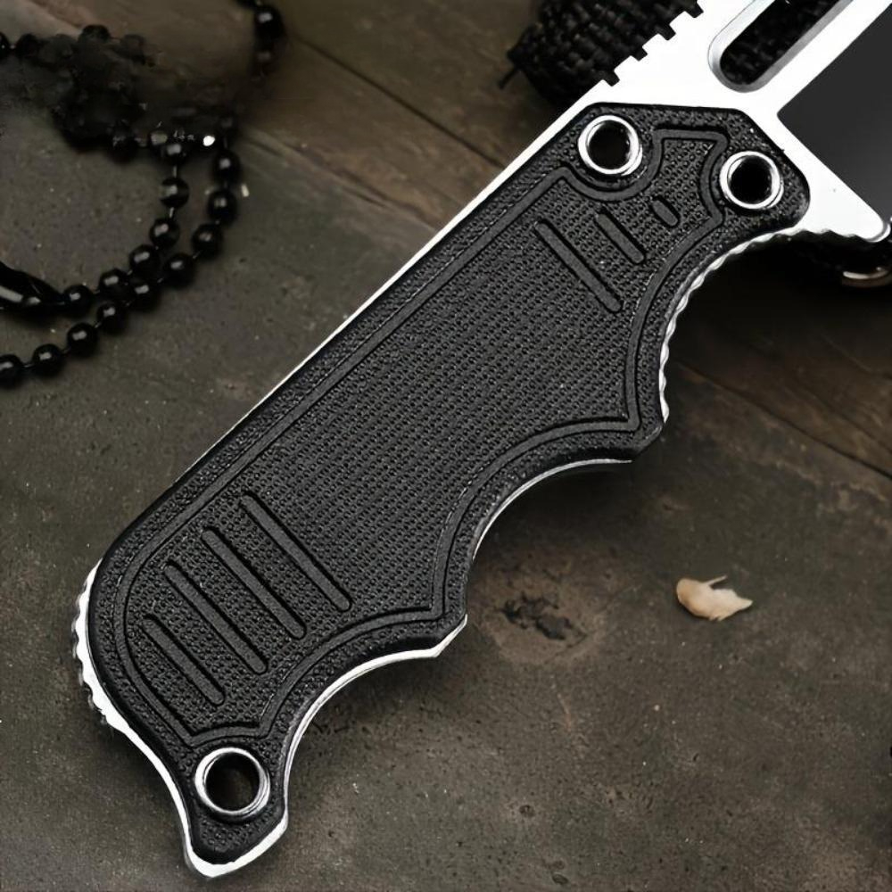 Portable Neck Knife with Kydex - Edc Carry Fixed Blade Knife recension och pris