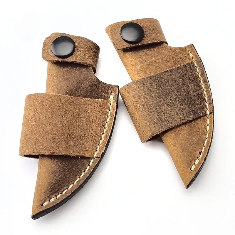 Durable Leather Knife Sheath w - Edc Carry Accessories recension och pris