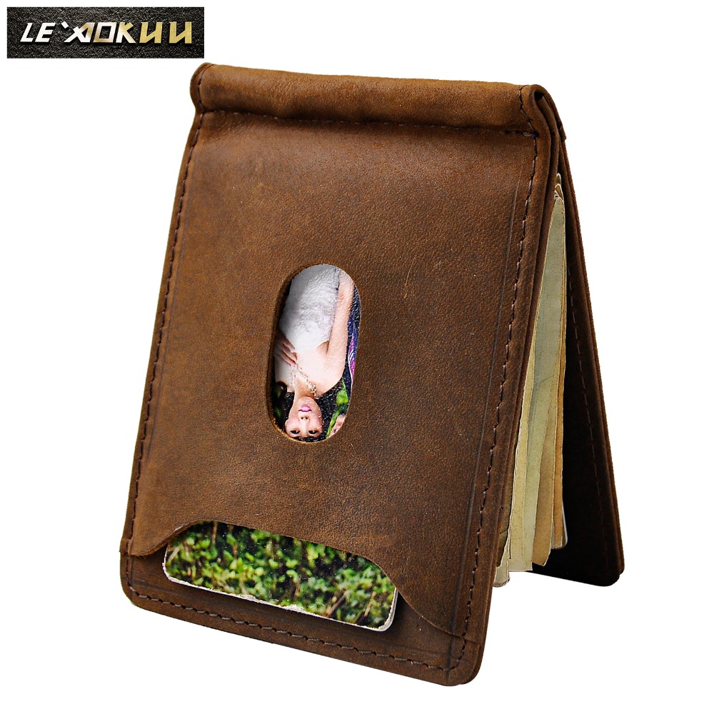Quality Leather Men Magnetic M - Money Clip Magnetic recension och pris
