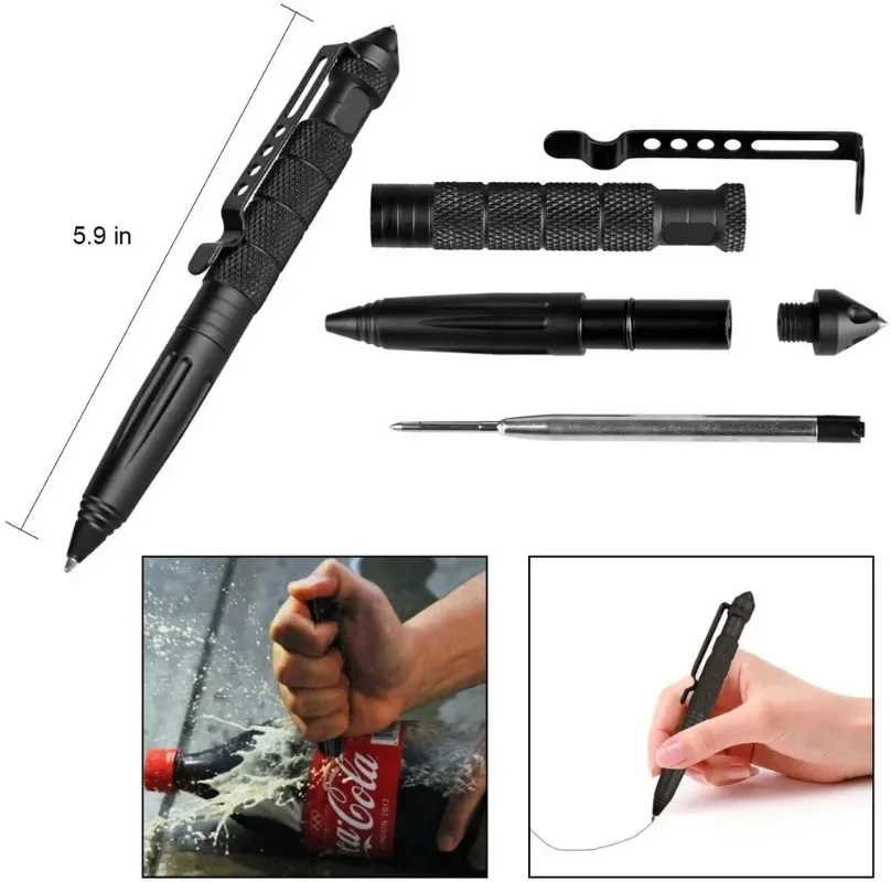Military Tactical Pen Multifun - Pen Tactical Glass recension och pris