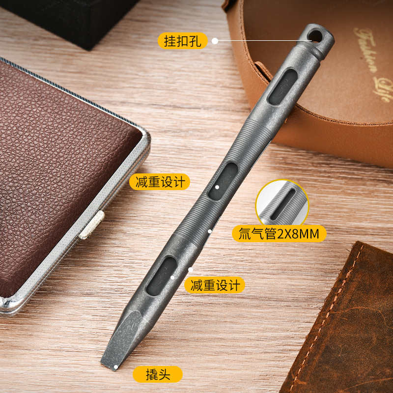 Portable Multifunctional TC4 T - Titanium Pry Bar recension och pris