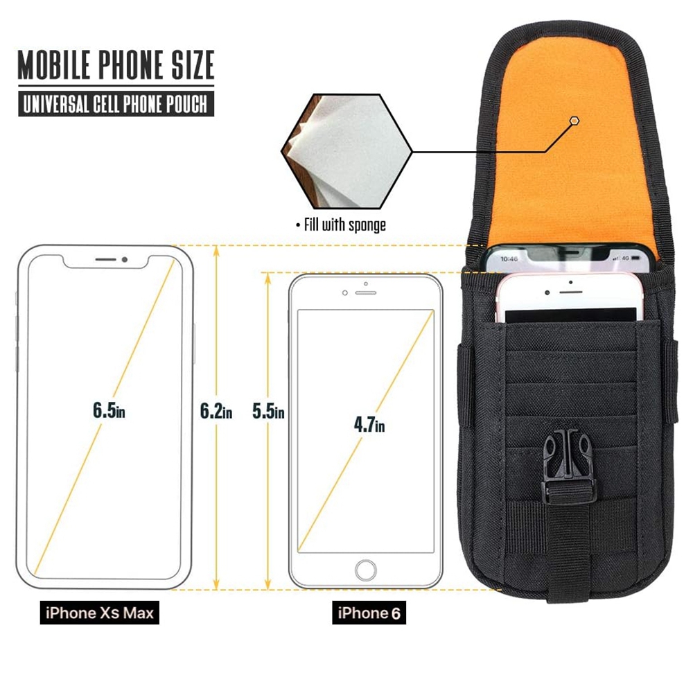Tactical Phone Pouch Molle,Sma - Edc Carry Items recension och pris