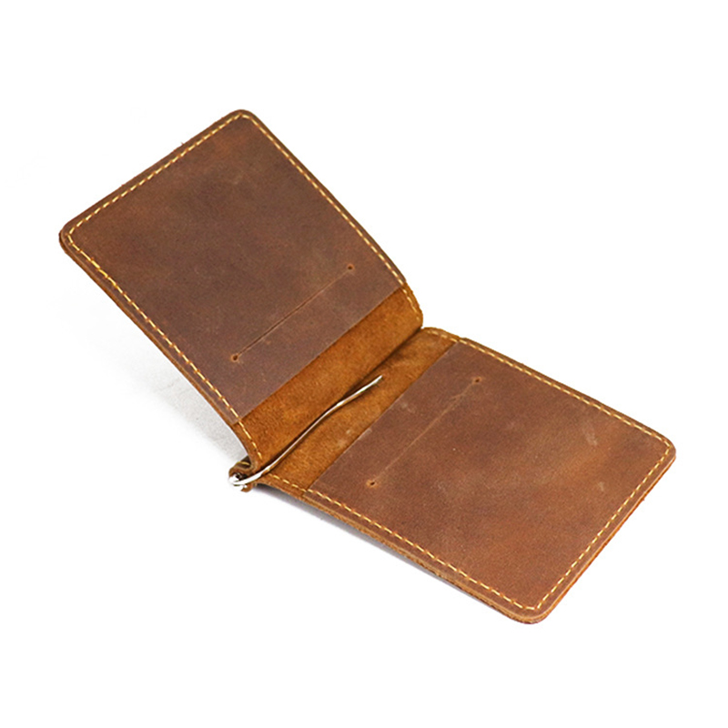 Handmade Genuine Leather Money - Money Clip Magnetic recension och pris
