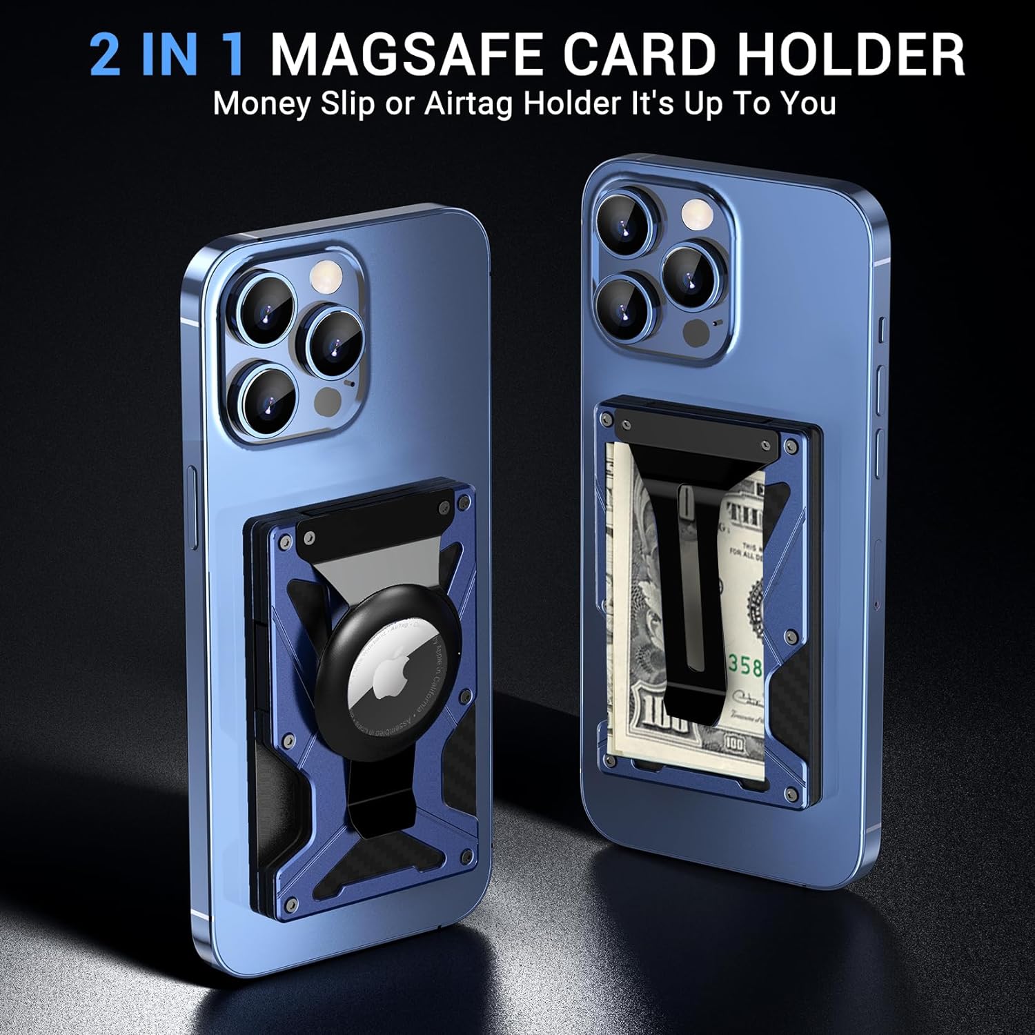 MagSafe Wallet Money Clip with - Money Clip Magnetic recension och pris