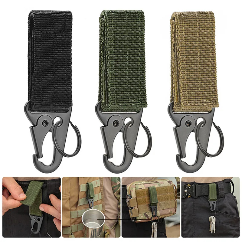 1-4Pcs Tactical Carabiner Outd - Edc Carry Belt recension och pris