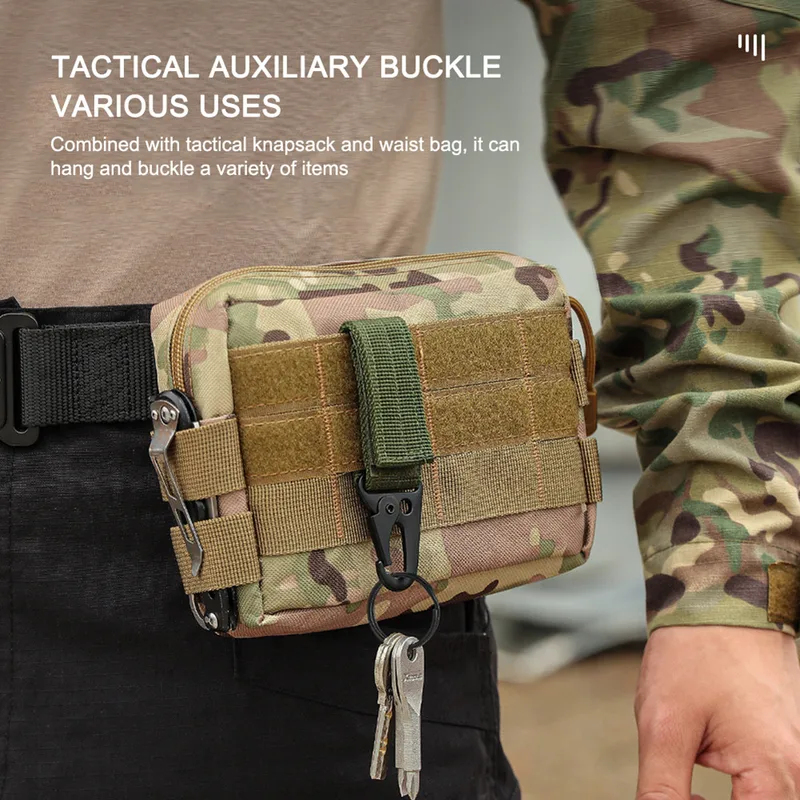 1-4Pcs Tactical Carabiner Outd - Edc Carry Belt recension och pris