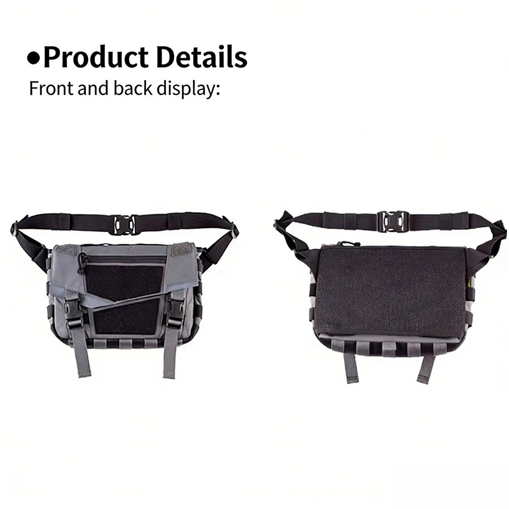 Tactical EDC Sling Bag Chest L - Edc Concealed Carry Bag recension och pris