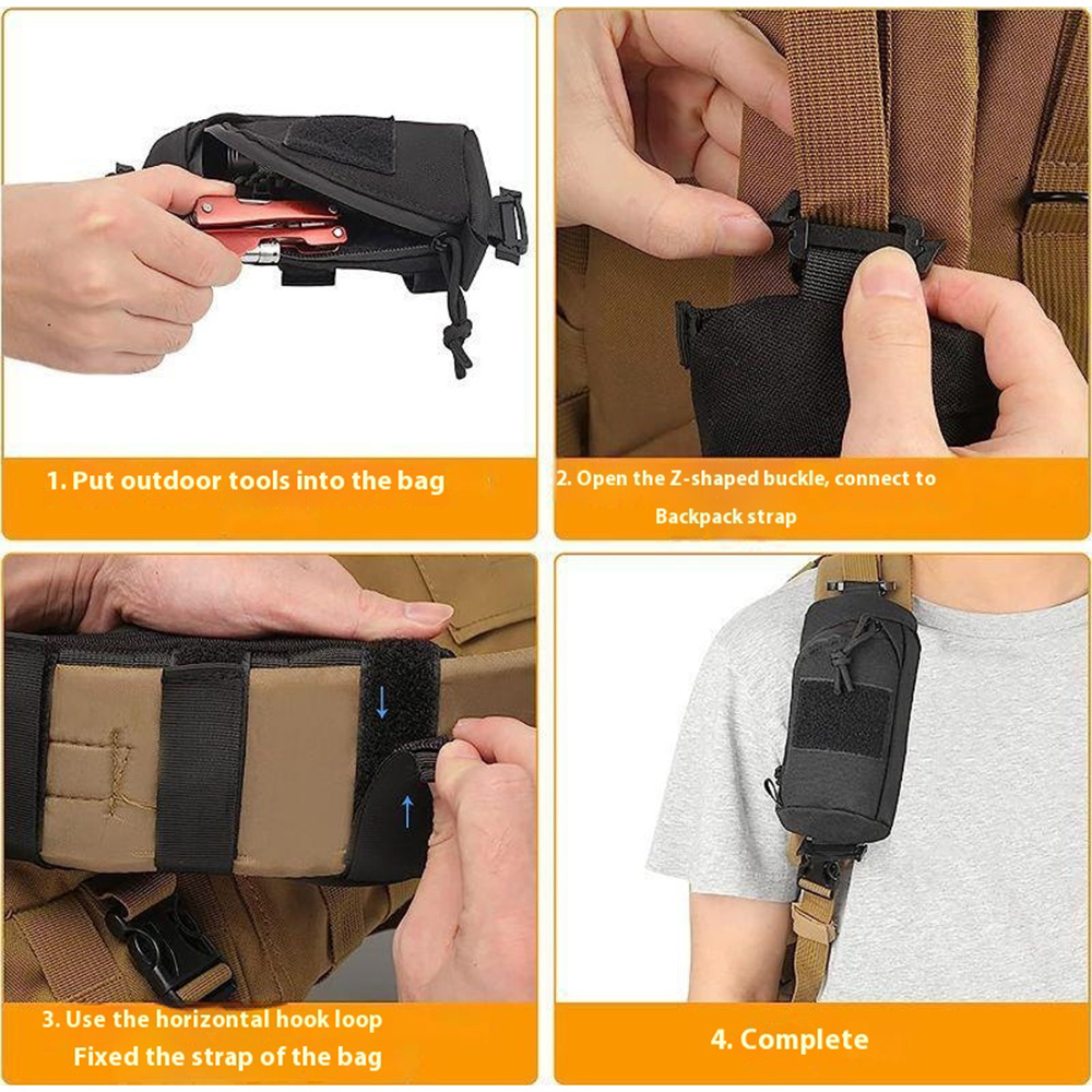 Tactical MOLLE Shoulder Strap  - Edc Carry Belt recension och pris