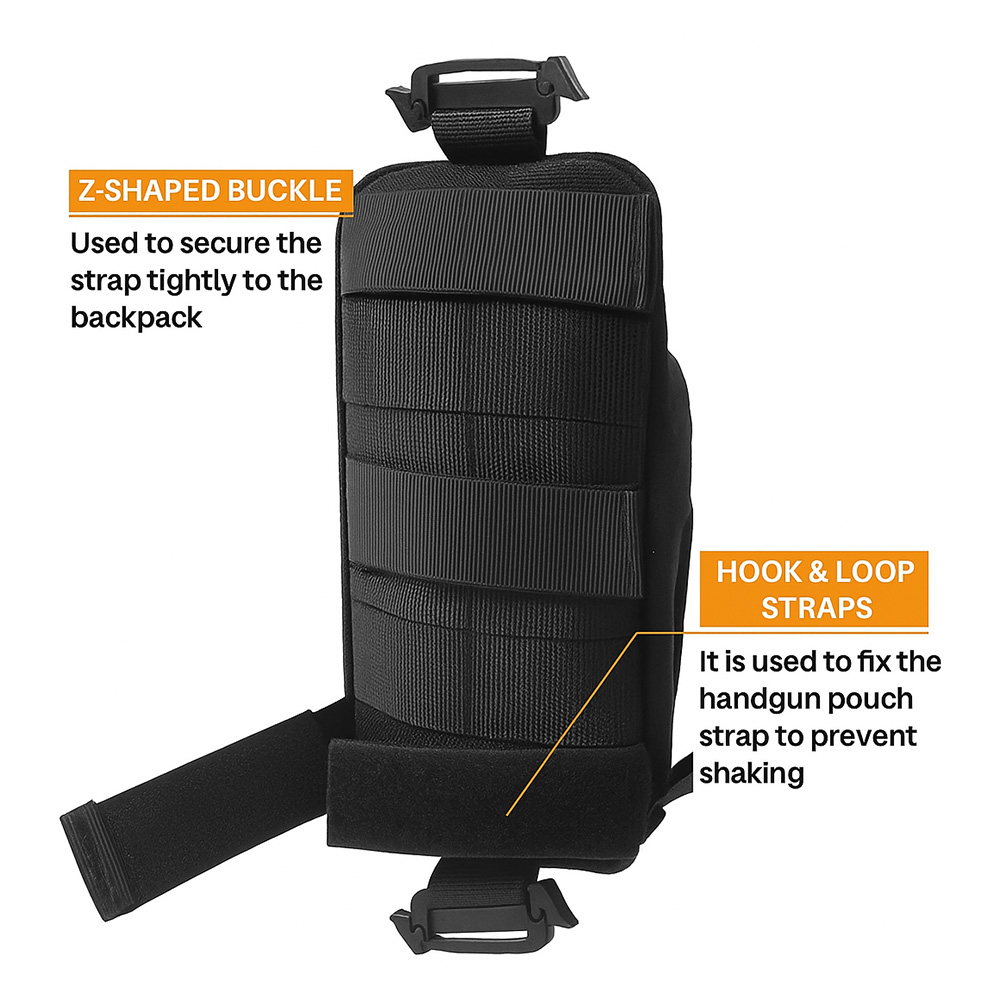 Tactical MOLLE Shoulder Strap  - Edc Carry Belt recension och pris