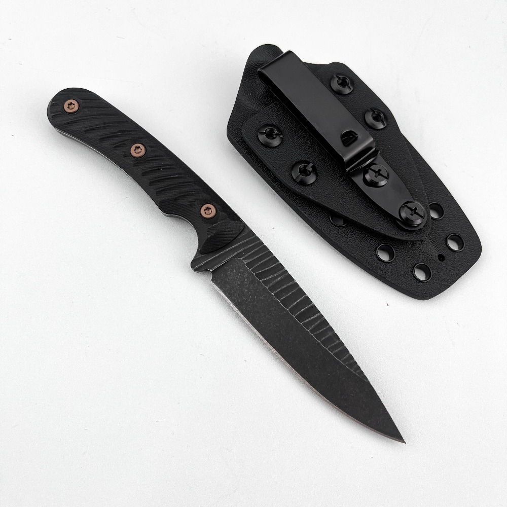 Full Tang Bushcraft Knife D2 B - Edc Fixed Blade Deep Carry recension och pris