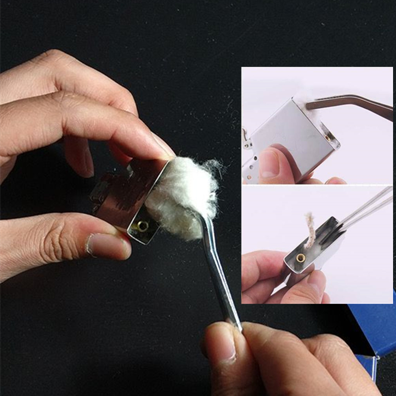 10/30/50pcs Oil Absorbent Cott - Lighter Insert Zippo recension och pris