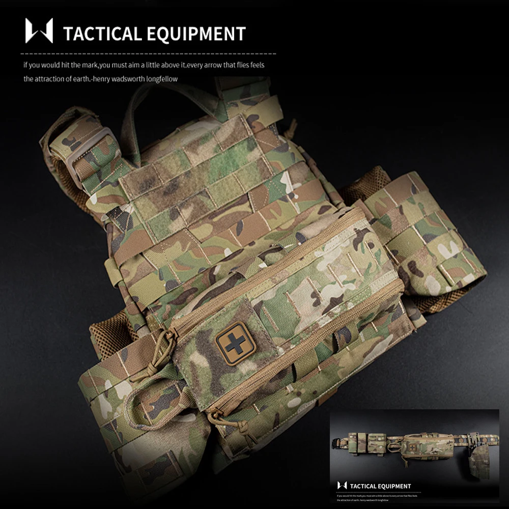 Camping First Aid Kit MOLLE Wa - Edc Carry Case recension och pris