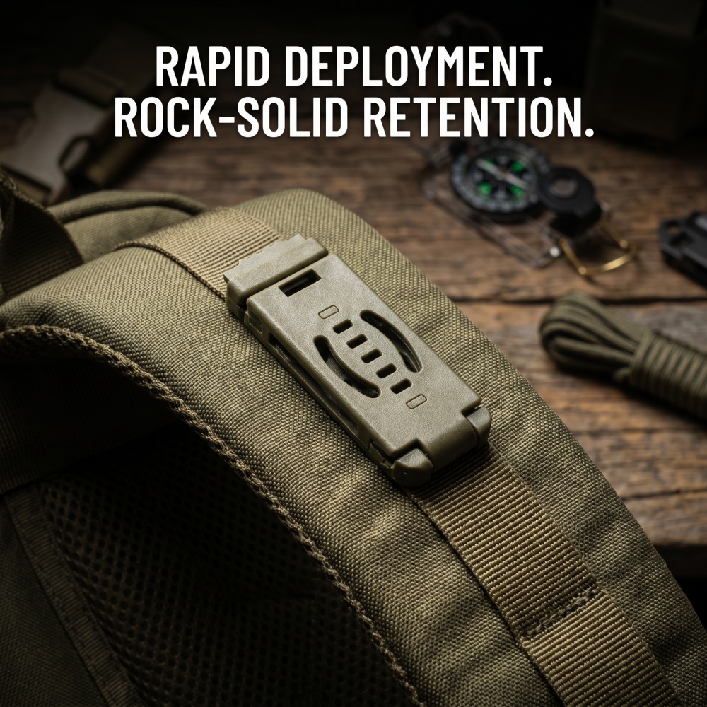 DIY Kydex Holster MOLLE Back C - Edc Carry Accessories recension och pris