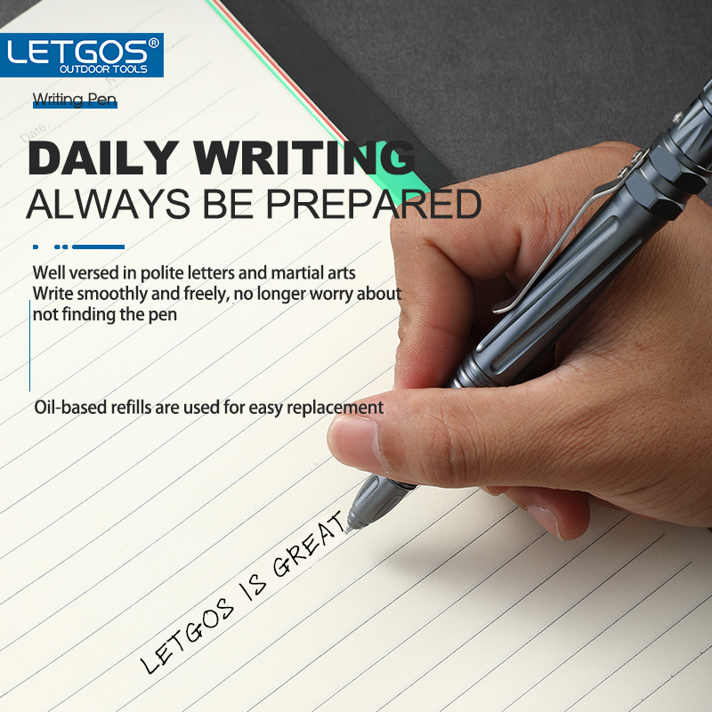 LETGOS Tungsten Steel Tactical - Pen Tactical Glass recension och pris