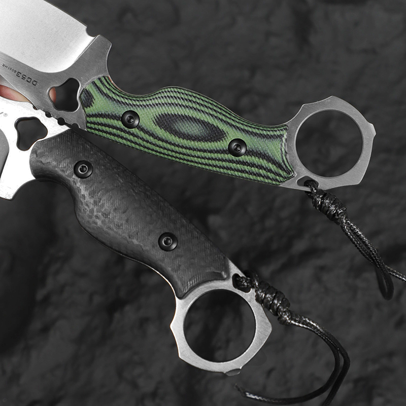 High-hardness DC53 steel strai - Edc Fixed Blade Deep Carry recension och pris