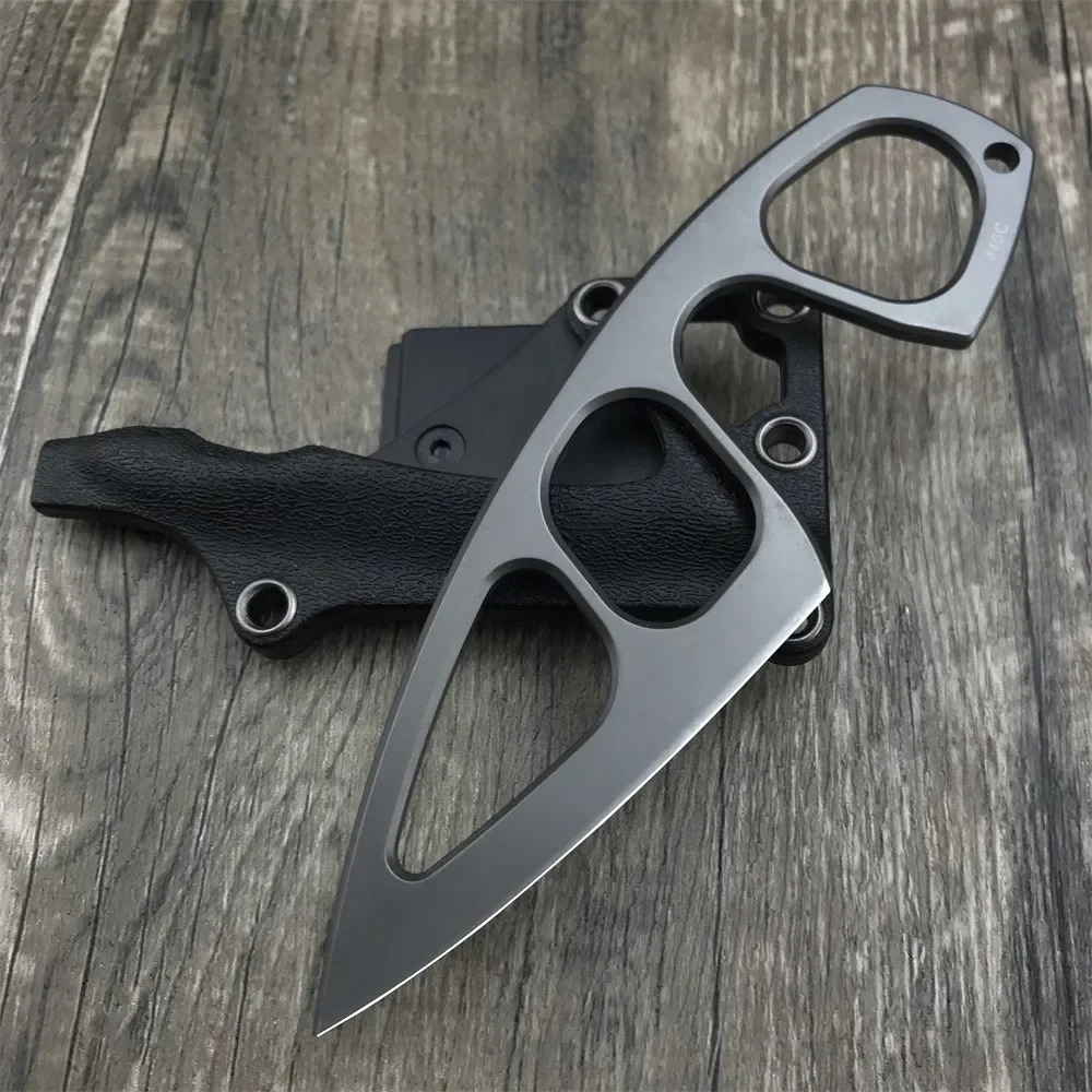High Hardness Neck Knife 440C  - Edc Fixed Blade Deep Carry recension och pris