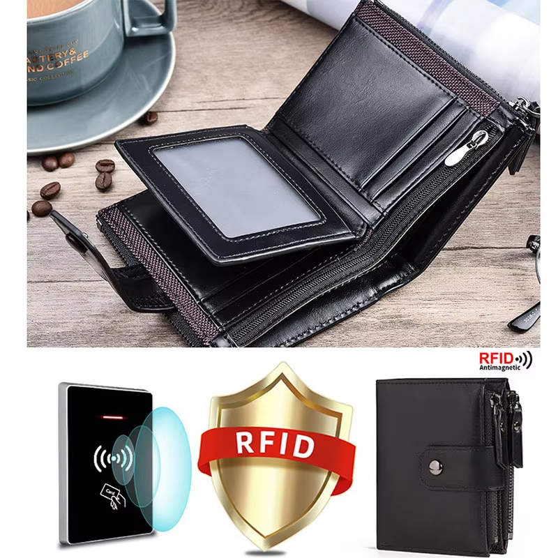 For Men RFID Anti-Magnetic Wal - Money Clip Magnetic recension och pris