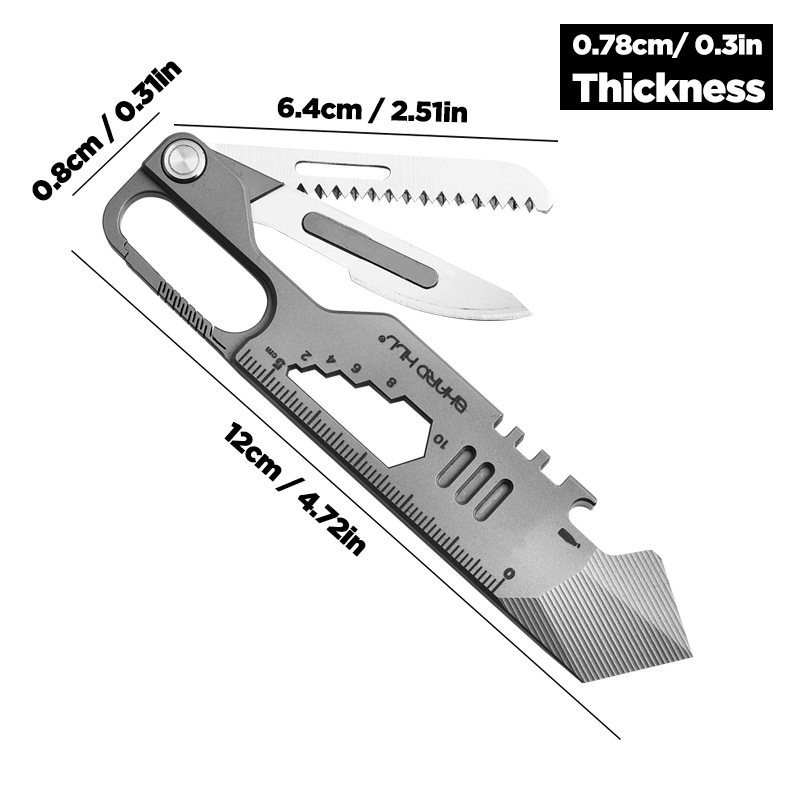 Outdoor Portable EDC Multifunc - Titanium Pry Bar recension och pris