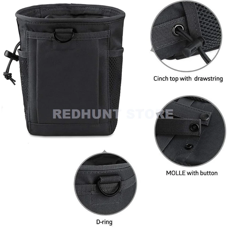 Tactical Molle Drawstring Maga - Edc Carry Case recension och pris