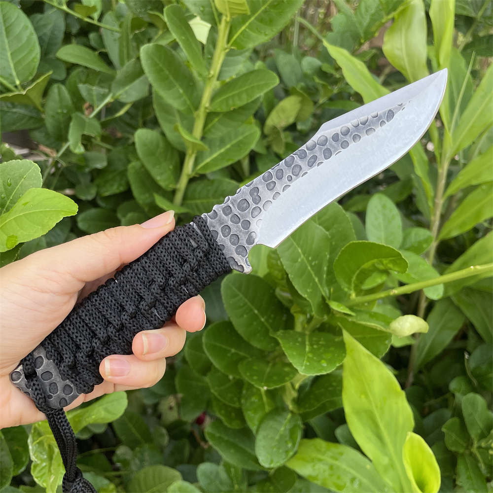 Forged 8cr13mov Blade Pocket k - Edc Carry Fixed Blade Knife recension och pris