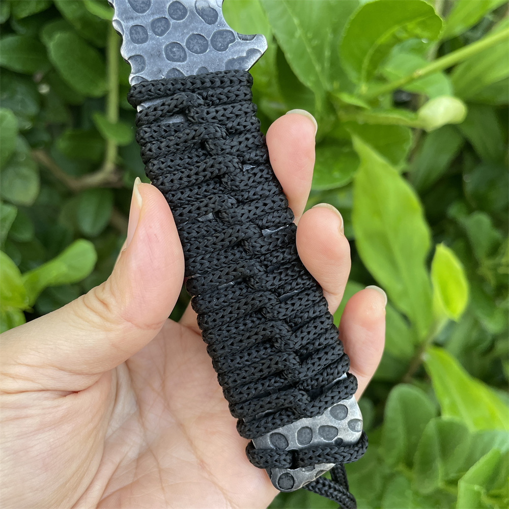 Forged 8cr13mov Blade Pocket k - Edc Carry Fixed Blade Knife recension och pris