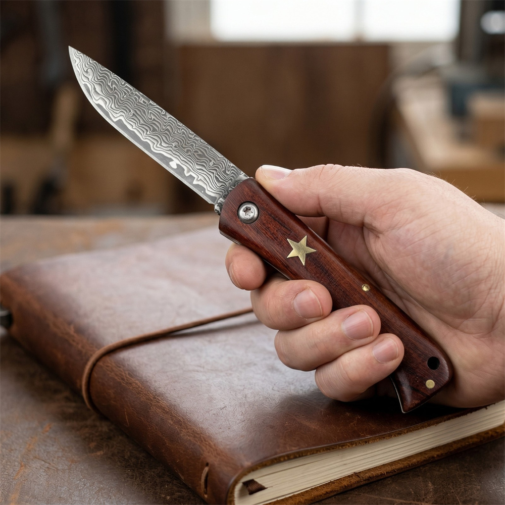 Compact Outdoor Survival Damas - Edc Fixed Blade Deep Carry recension och pris
