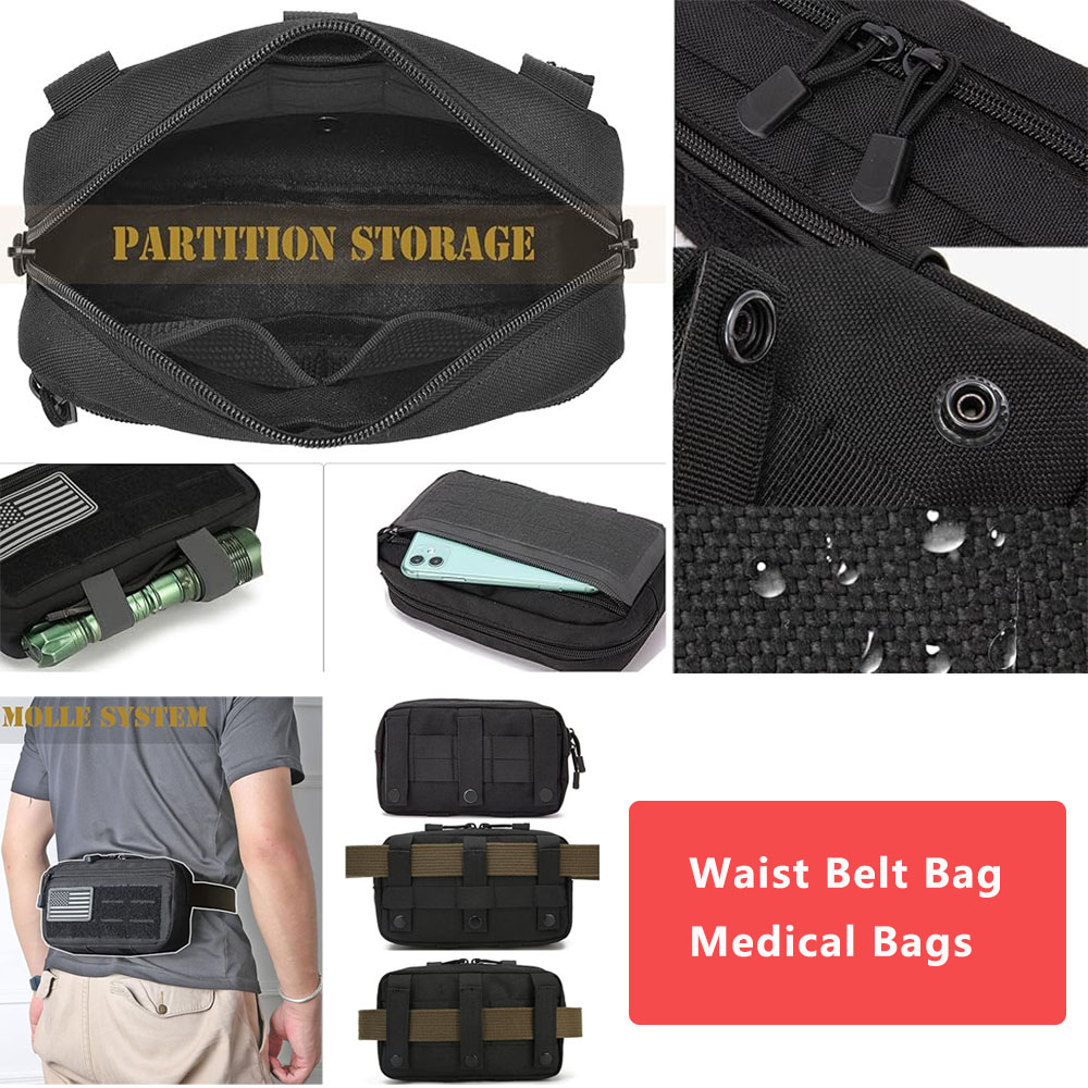 MOLLE Tactical EDC Waist Pouch - Edc Carry Accessories recension och pris